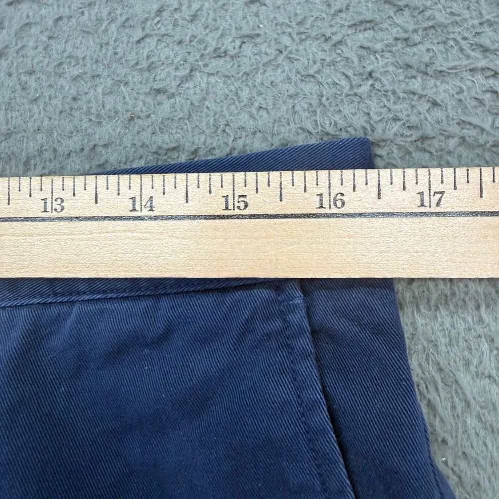 Polo Ralph Lauren Shorts Mens 31 Blue Chino Twill Flat Front Casual‎ Classic